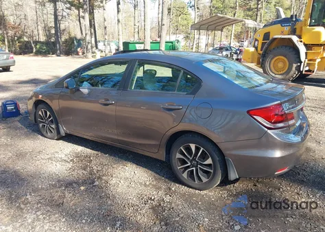 2015 Honda Civic Ex из США, поврежденный, VIN 19XFB2F83FE037251